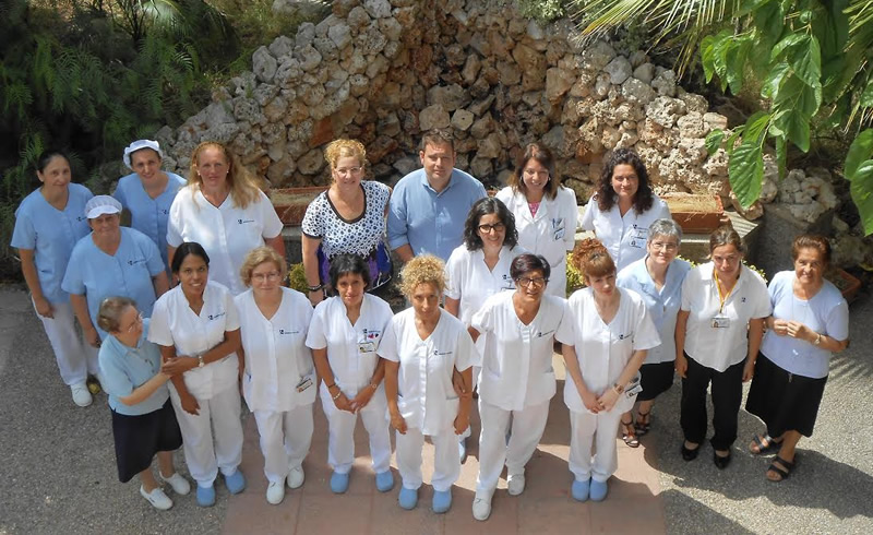 Profesionales Residencia Nazaret (Malgrat de Mar)