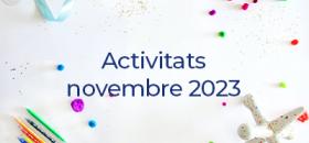 Programa d'activitats generals i de Nadal novembre 2023, Residència Nazaret