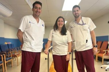 Un treball coordinat i en equip: Marc Antoni Ruzafa, Sonia Zurita i Josep Mas.