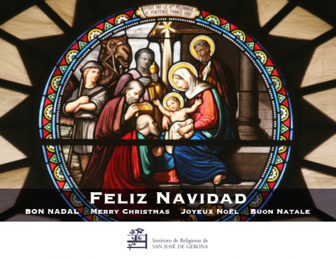 Felicitación de Navidad del Instituto de Religiosas de San José de Gerona