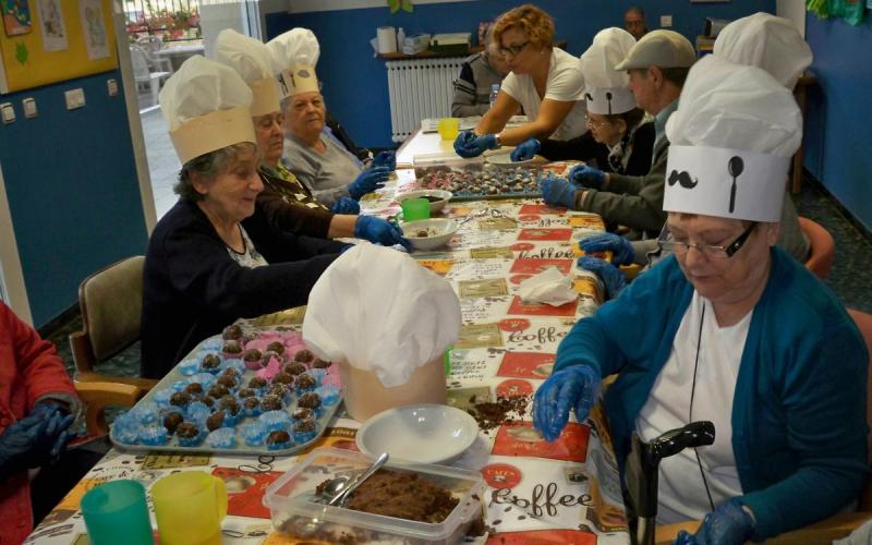 Taller de cocina Residencia Nazaret