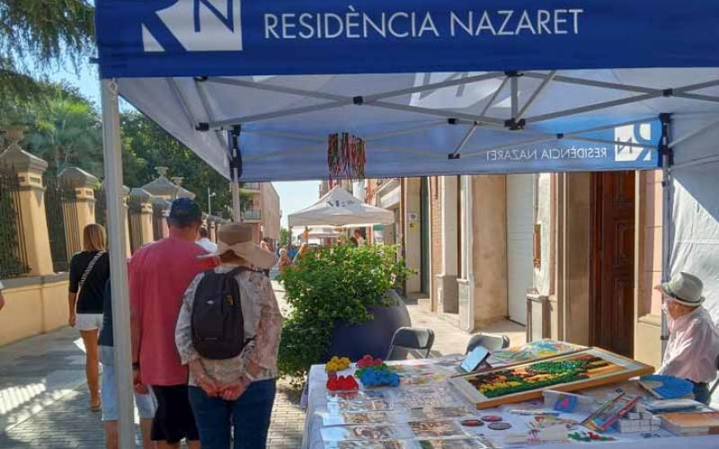 Espai exposat per la Residència Nazaret, residència de gent gran a Malgrat de Mar