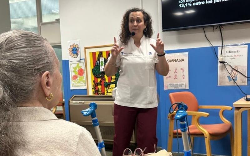 Ivette Casas Güell, psicóloga y neuropsicóloga de la Residència Nazaret. Ivette Casas Güell, psicóloga y neuropsicóloga de la Residència Nazaret.