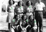 Equip femeni de basquet de Malgrat de Mar. Nº 2 Sra. Dolors LLussà