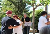 Actuació del saxofonista Enric Masriera a la Residència Nazaret, Malgrat de Mar