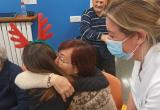 Residents i alumnes gaudint de l'activitat