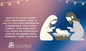Felicitación de Navidad del Instituto de Religiosas de San José de Gerona.